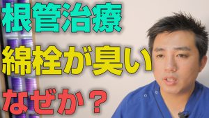 根管治療で綿栓が臭いのはなぜか？【大阪市都島区の歯医者 アスヒカル歯科】